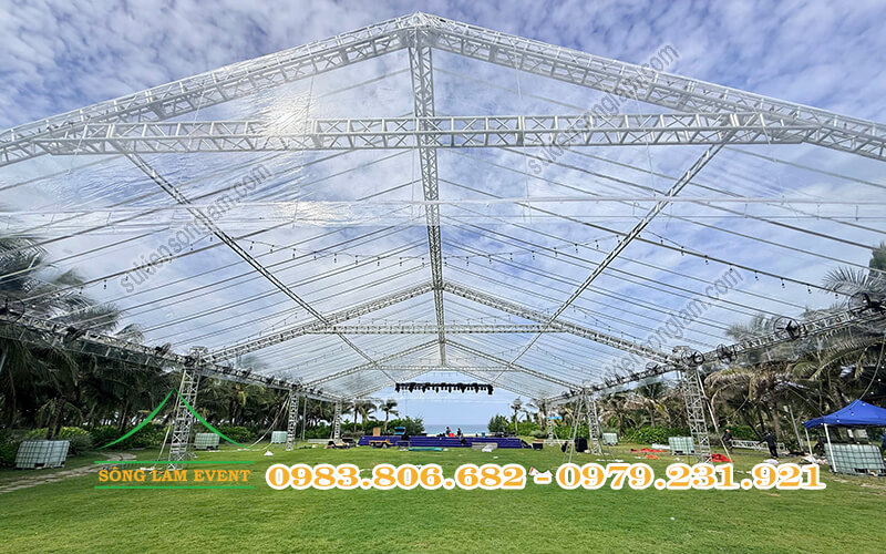Cho thuê nhà bạt trong suốt tổ chức sự kiện tại The Empyrean cam Ranh Beach Resort Cho thuê nhà bạt trong suốt tổ chức sự kiện tại The Empyrean cam Ranh Beach Resort