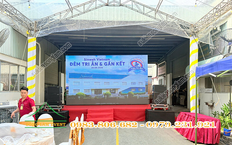 Cho thuê nhà bạt tổ chức Đêm tri ân và gắn kết của Sinwah Việt Nam tại TPHCM Cho thuê nhà bạt tổ chức Đêm tri ân và gắn kết của Sinwah Việt Nam tại TPHCM