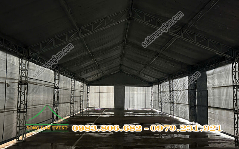 Cho thuê nhà bạt làm kho chứa hàng tạm tại KCN Rạch Bắp TPHCM Cho thuê nhà bạt làm kho chứa hàng tạm tại KCN Rạch Bắp TPHCM
