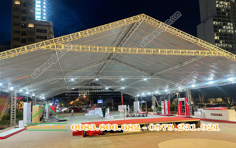 Cho thuê nhà bạt tổ chức Lễ hội Toshiba 2026 Nha Trang Cho thuê nhà bạt tổ chức Lễ hội Toshiba 2026 Nha Trang