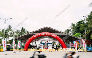 Cho thuê nhà bạt tổ chức Lễ hội Toshiba 2026 Nha Trang