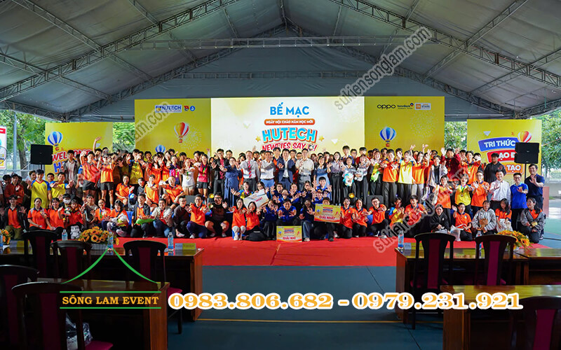 Cho thuê nhà bạt tổ chức Ngày hội chào năm học mới HUTECH 2026 Cho thuê nhà bạt tổ chức Ngày hội chào năm học mới HUTECH 2026