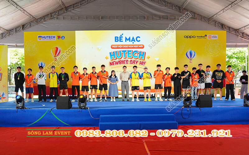 Cho thuê nhà bạt tổ chức Ngày hội chào năm học mới HUTECH 2026 Cho thuê nhà bạt tổ chức Ngày hội chào năm học mới HUTECH 2026