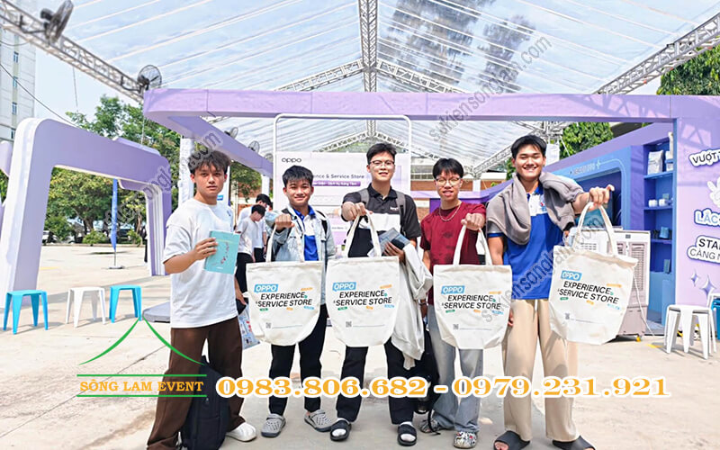 Cho thuê nhà bạt tổ chức Oppo Campus Connect 2026 tại ĐH công nghệ kỹ thuật TPHCM