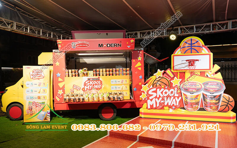 Cho thuê nhà bạt tổ chức sự kiện Trải nghiệm Modern Skool My Way tại Bưu điện trung tâm TPHCM