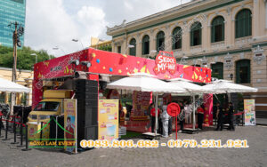 Cho thuê nhà bạt tổ chức sự kiện Trài nghiệm Modern Skool My Way tại Bưu điện trung tâm TPHCM