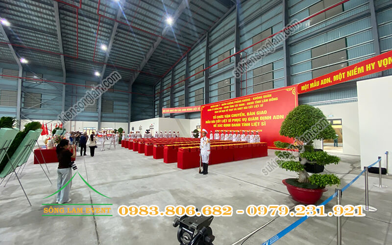Cho thuê thiết bị sự kiện tổ chức Chương trình vận chuyển mẫu hài cốt liệt sĩ lần 2 tại sân bay Tân Sơn Nhất TPHCM Cho thuê thiết bị sự kiện tổ chức Chương trình vận chuyển mẫu hài cốt liệt sĩ lần 2 tại sân bay Tân Sơn Nhất TPHCM