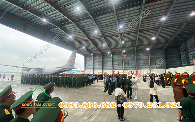 Cho thuê thiết bị sự kiện tổ chức Chương trình vận chuyển mẫu hài cốt liệt sĩ lần 2 tại sân bay Tân Sơn Nhất TPHCM Cho thuê thiết bị sự kiện tổ chức Chương trình vận chuyển mẫu hài cốt liệt sĩ lần 2 tại sân bay Tân Sơn Nhất TPHCM