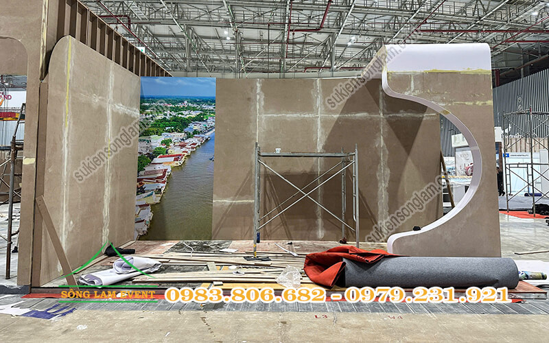 Thiết kế thi công gian hàng triển lãm du lịch Cần Thơ tại ITE HCMC 2026