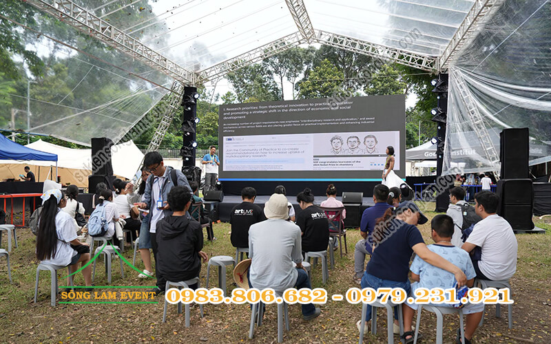 Cho thuê nhà bạt tổ chức sự kiện Science 2026 tại TPHCM