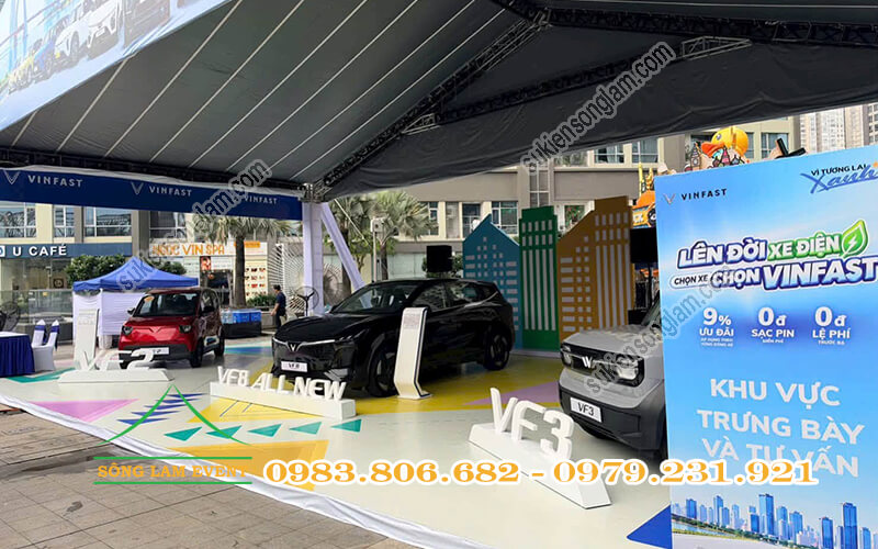Cho thuê nhà bạt tổ chức sự kiện Trưng bày và lái thử xe Vinfast tại Landmark 81 TPHCM Cho thuê nhà bạt tổ chức sự kiện Trưng bày và lái thử xe Vinfast tại Landmark 81 TPHCM