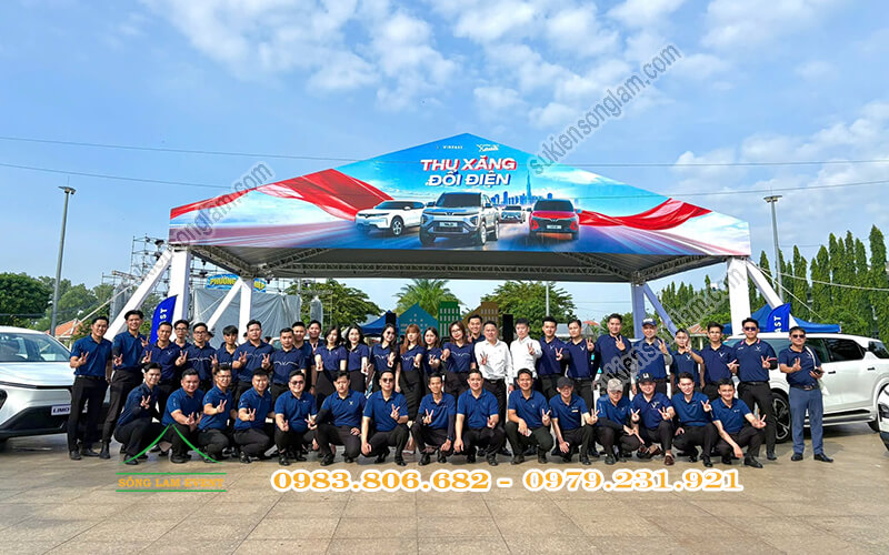 Cho thuê nhà bạt tổ chức chương trình Thu xăng đổi điện 2026 của Vinfast tại Đồng Nai Cho thuê nhà bạt tổ chức chương trình Thu xăng đổi điện 2026 của Vinfast tại Đồng Nai