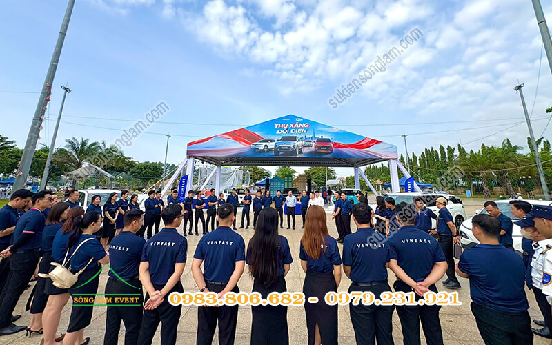 Cho thuê nhà bạt tổ chức chương trình Thu xăng đổi điện 2026 của Vinfast tại Đồng Nai Cho thuê nhà bạt tổ chức chương trình Thu xăng đổi điện 2026 của Vinfast tại Đồng Nai