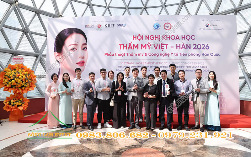 Tổ chức hội nghị khoa học thẩm mỹ Việt - Hàn 2026 Hà Nội