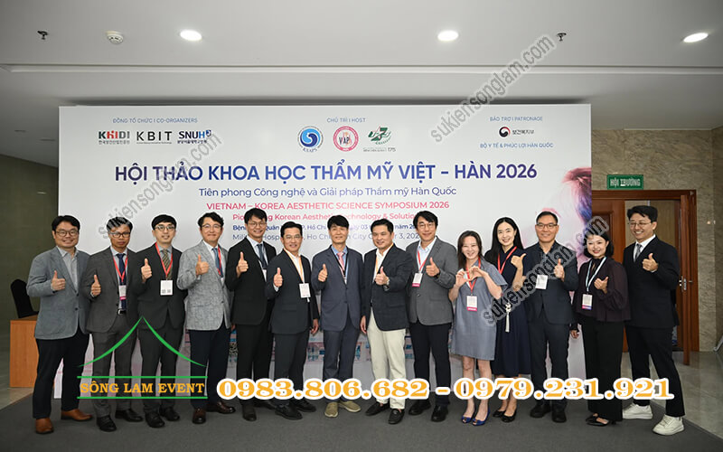 Tổ chức sự kiện Hội thảo khoa học thẩm mỹ Việt - Hàn 2026 tại bệnh viện quân y 175 tphcm
